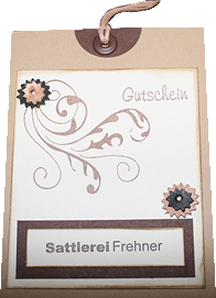 Gutschein Bestellung